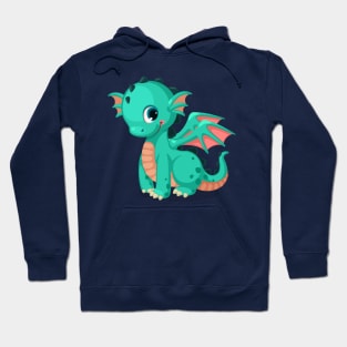 cute funny dragon Hoodie